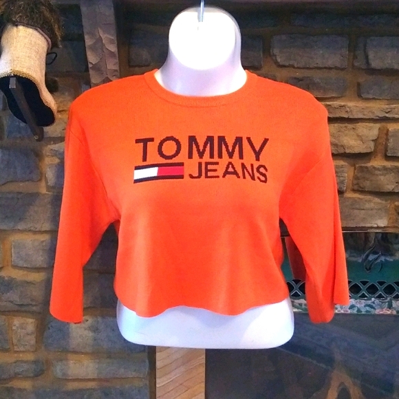 Tommy Hilfiger Sweaters - ⭐NWT Tommy Hilfiger crop wide sleeve sweater